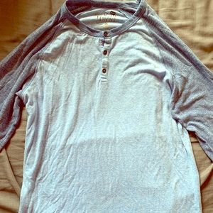 MEN’S “RAW UNCUT” LONG SLEEVE TEE